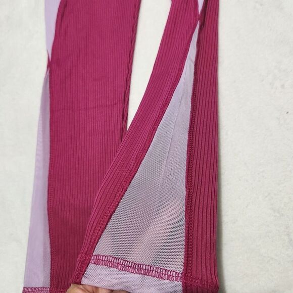 Justice Leggings For Girls Size Medium (10) Color Raspberry Radiance  [ - Picture 9 of 16